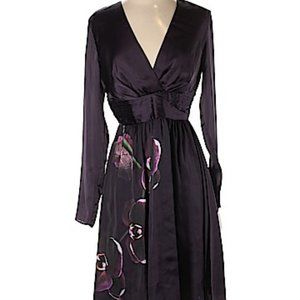 Altuzarra Target Purple Orchids Dress Size 2  NWOT